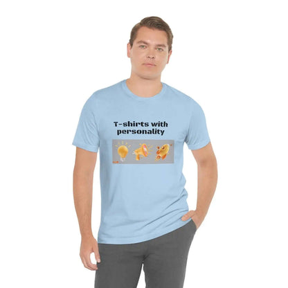 This T-shirt for people with personality is a unique custom t-shirt designed for people with personality. We source products from different brands, design and order the design to be printed with the help of renowned print-on-demand suppliers.