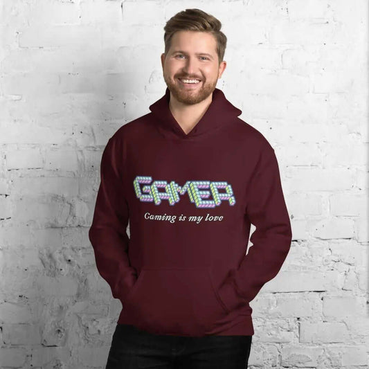 Unisex hoodie for gamers with personality is a customised hoodie made for you with an unique design with help of best print of demand suppliers to ensure better quality.