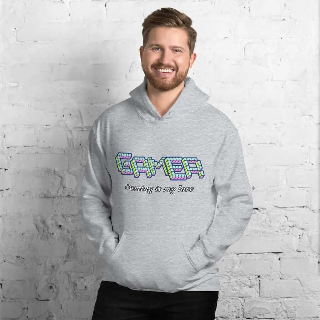 Unisex hoodie for gamers with personality is a customised hoodie made for you with an unique design with help of best print of demand suppliers to ensure better quality.